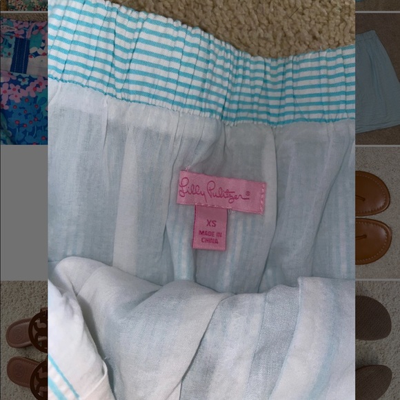 Lilly Pulitzer Seersucker Skirt Size XS - Picture 3 of 4